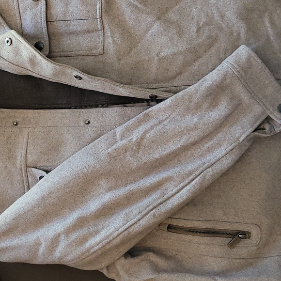 Winter Jacket, Beige and Brown - Picture 8 of 12